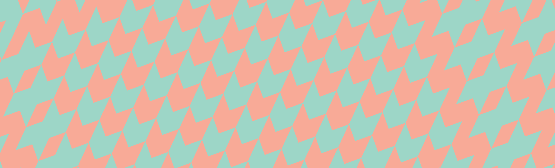 Blue and pink arrow patterns