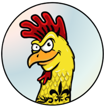Jack Le Coq Mascot